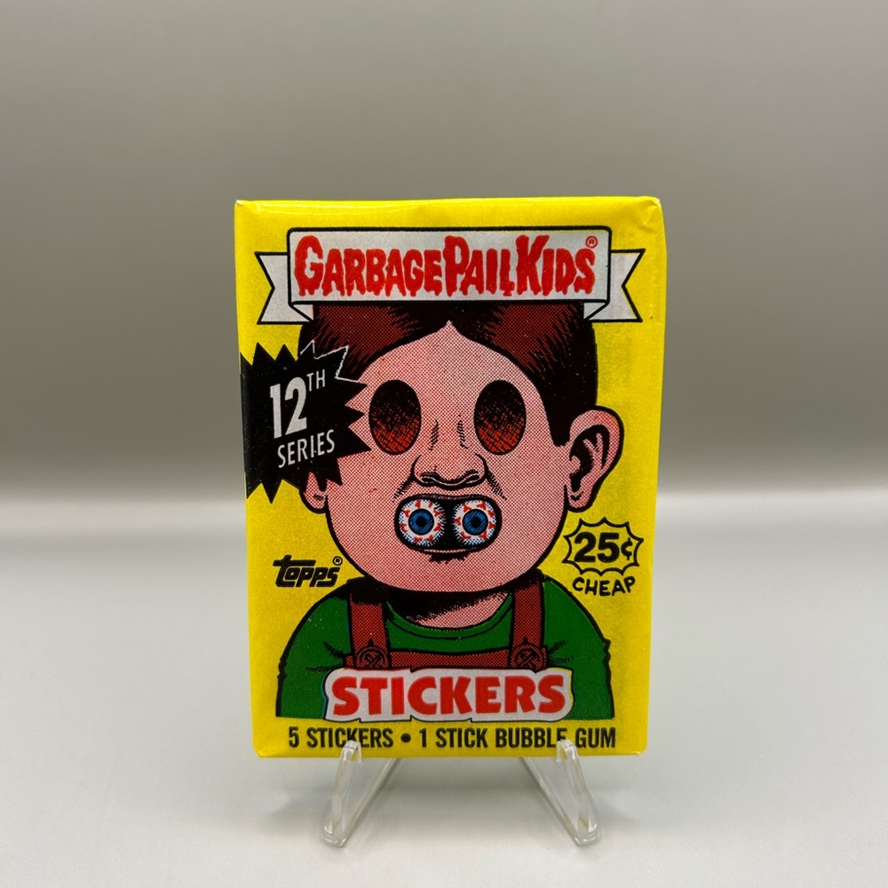 1988 Garbage Pail Kids Series 12 Original Topps Trading Cards (1) Sealed Pack